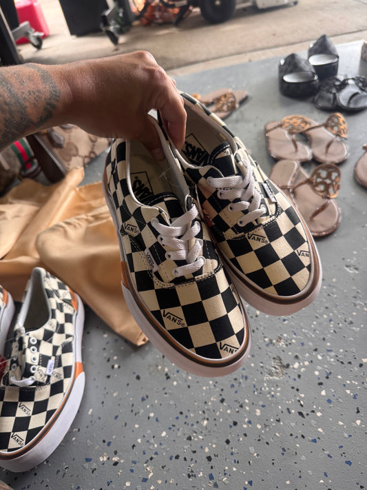 Checkered vans