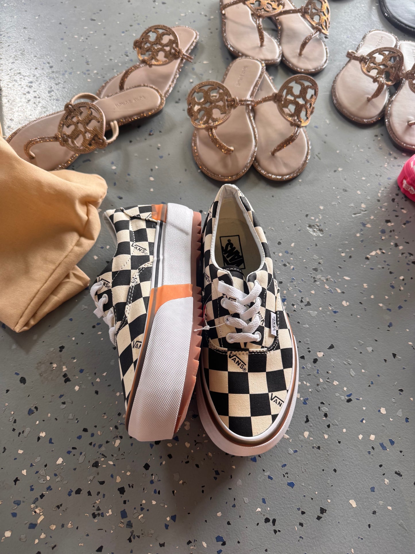 Checkered vans