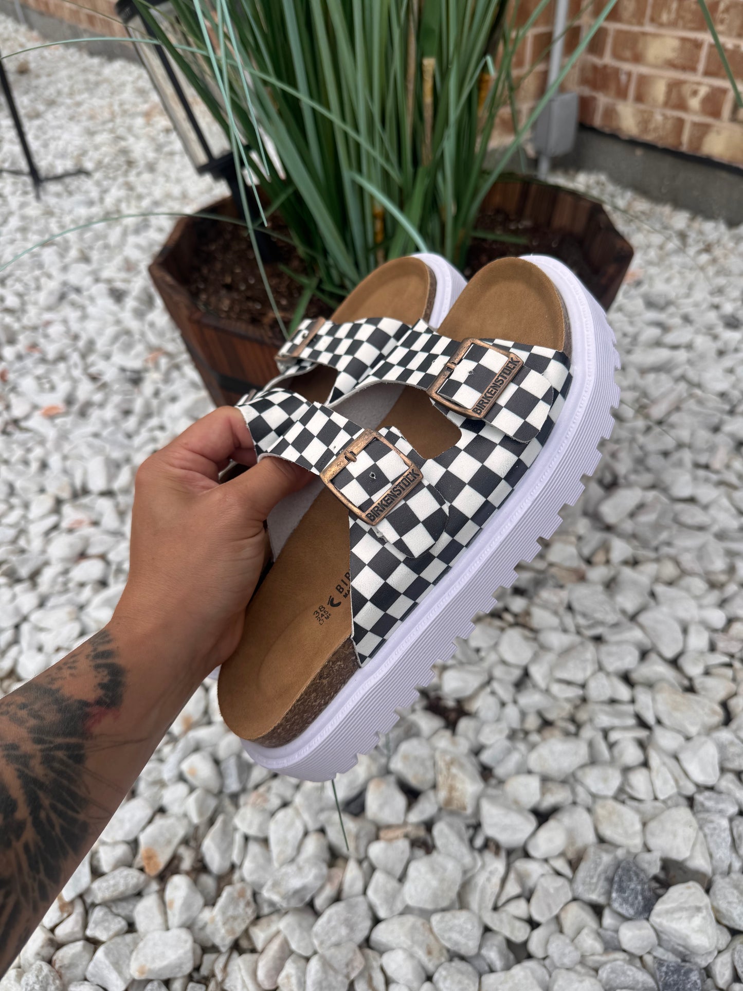 Checkered Birkenstock