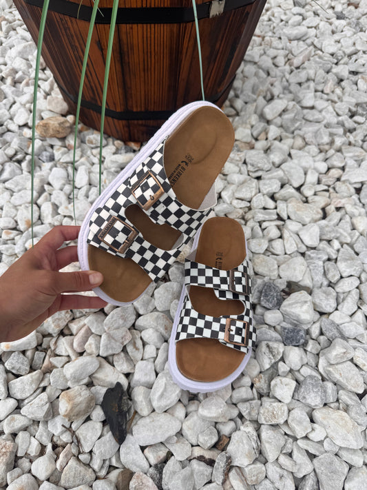 Checkered Birkenstock