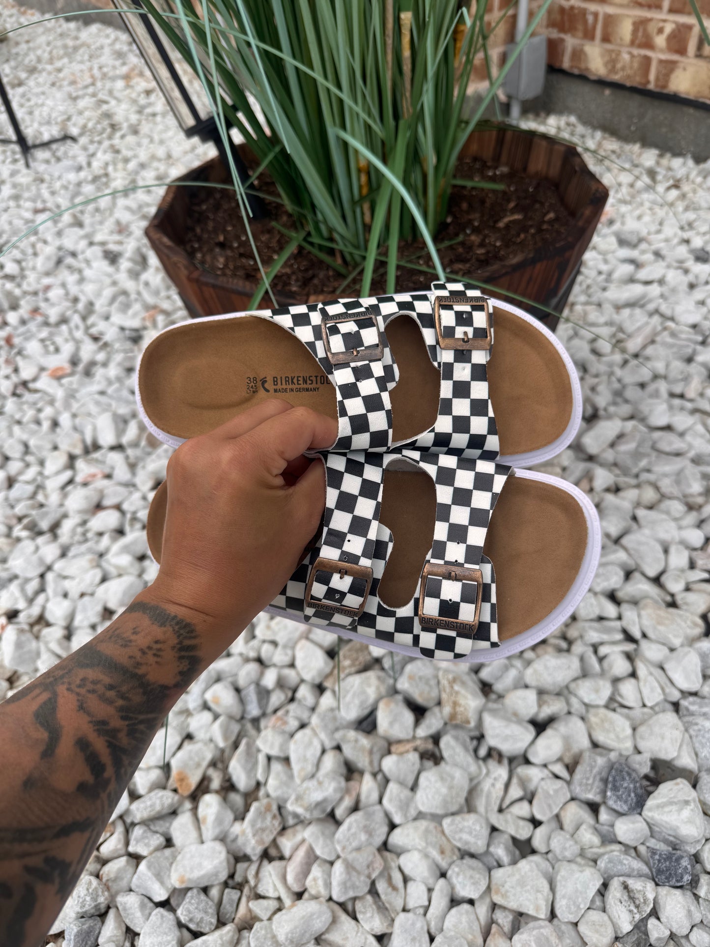 Checkered Birkenstock
